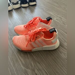 NWT Adidas NMD Neon Orange Sun Glow